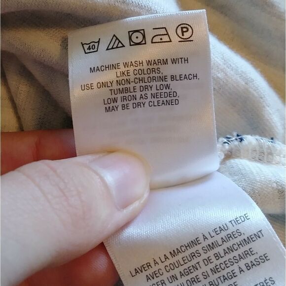 Anthropologie Long Sleeve Striped Tunic Sweater - Picture 8 of 9